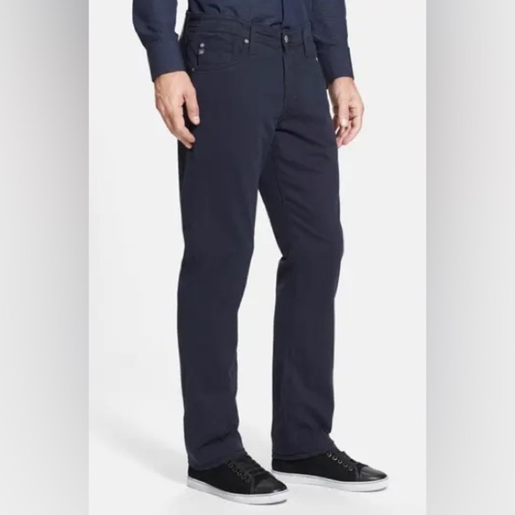 AG ADRIANO Goldschmied Graduate SUD Straight Leg Men’s Pants Navy 38 - Picture 1 of 13